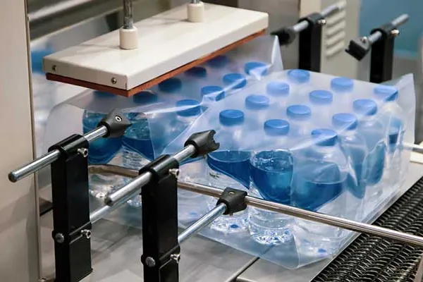 Le flux de travail d'une machine d'emballage thermorétractable