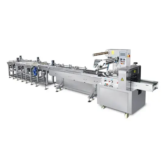 Ligne de production automatique d'alimentation et d'emballage Ligne de production automatique d'alimentation et d'emballage