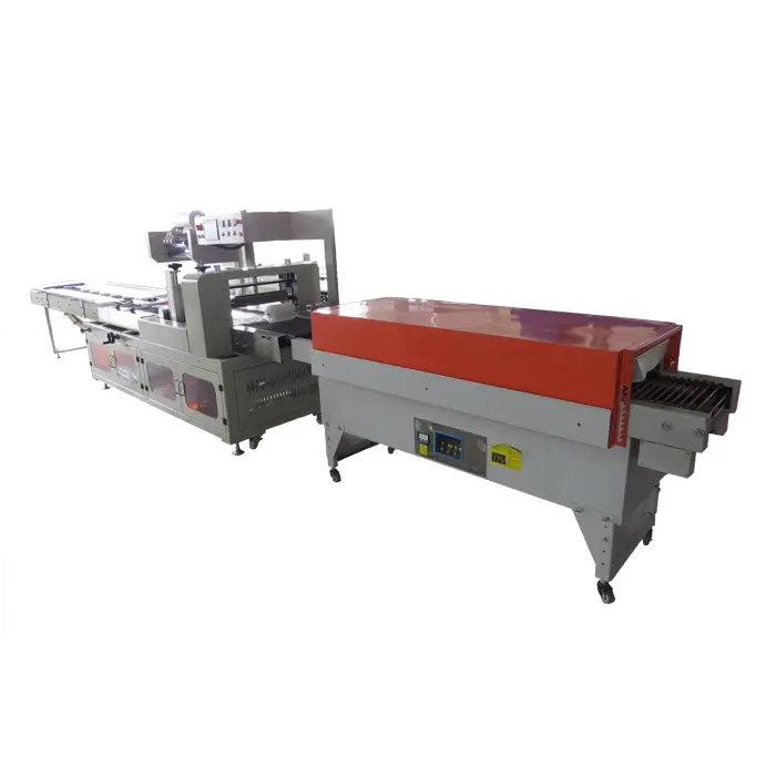Machine d'emballage rétractable à scellage latéral à grande vitesse Machine d'emballage rétractable à scellage latéral à grande vitesse